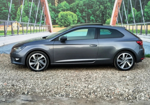 Seat Leon cena 40900 przebieg: 190000, rok produkcji 2013 z Wyrzysk małe 562